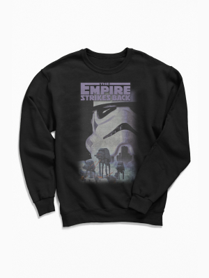 Stars Wars The Empire Strikes Back Crew Neck Sweatshirt