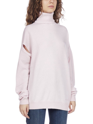 Givenchy Turtleneck Cut-out Detail Jumper