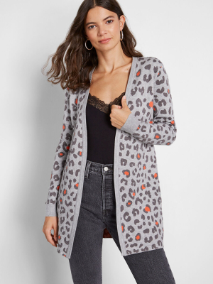 Crazy For You Leopard Cardigan