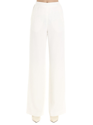 Agnona High Waisted Wide Leg Pants