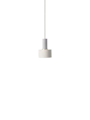 Disc Shade In Light Grey