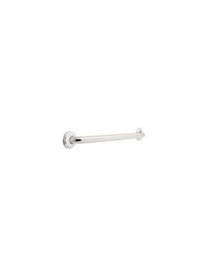 Franklin Brass 5924 Centurion Series 1-1/4 X 24" Bright Finish Concealed Mount Grab Bar - Bright Stainless Steel