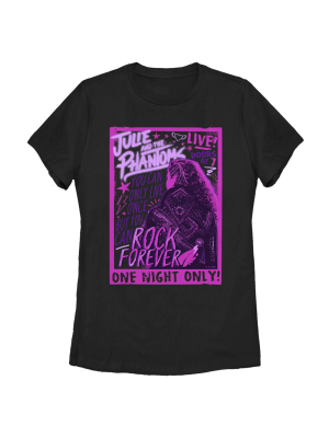 Women's Julie And The Phantoms Rock Poster T-shirt