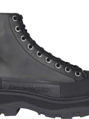 Alexander Mcqueen Tread Slick High-top Sneakers