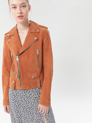 Bagatelle Suede Moto Jacket