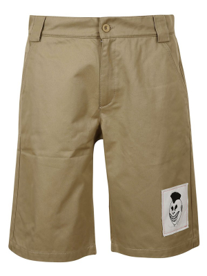 Paccbet Graphic Patch Bermuda Shorts