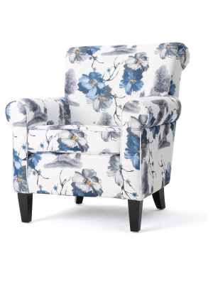 Roseville Upholstered Club Chair - Christopher Knight Home