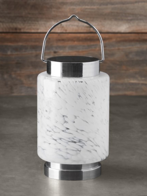 Solar Glass Lantern, Cylinder