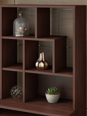 Centura Bookcase Hutch Century Walnut - Kathy Ireland Office