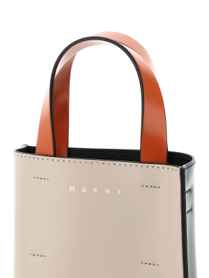 Marni Museo Nano Shopping Tote Bag