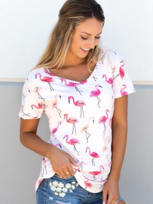 Flamingo Everyday Tee