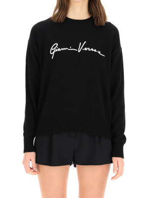 Versace Gv Signature Sweater