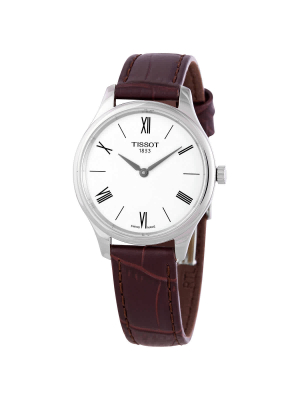 Tissot Tradition 5.5 Quartz Silver Dial Ladies Watch T063.209.16.038.00