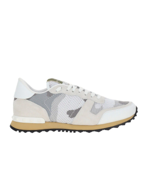 Valentino Garavani Camouflage Rockrunner Sneakers