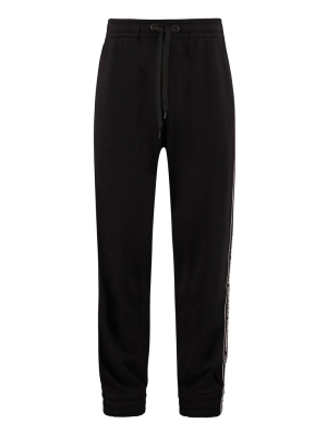 Burberry Logo Tape Drawstring Trackpants