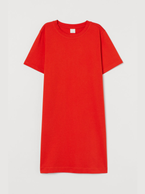 Cotton T-shirt Dress