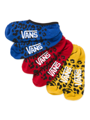 Primary Leopard Canoodle Socks 3 Pack