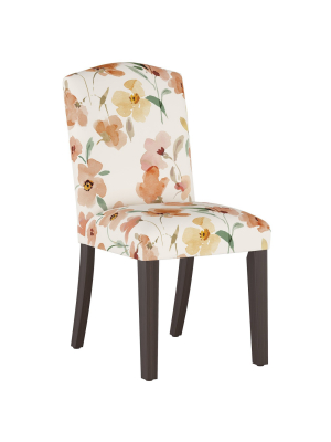 Camel Back Dining Chair Ginny Floral Harvest - Cloth & Company