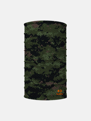 Combat Camo Green Neck Gaiter