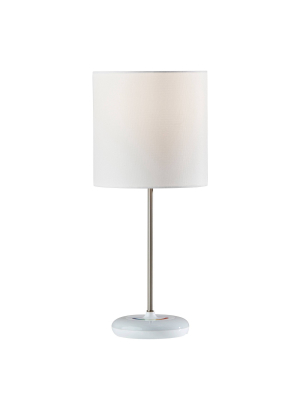 18.5" Mia Color Changing Table Lamp White - Adesso