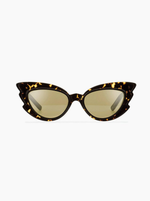 Stargazers Sunglasses - Stormy Tortoise/yellow Lenses