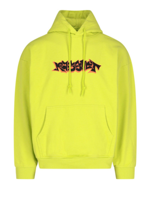 Paccbet Graffiti Logo Printed Hoodie