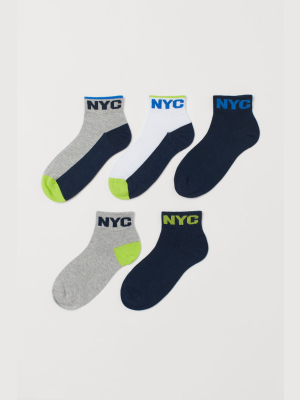 5-pack Sports Socks