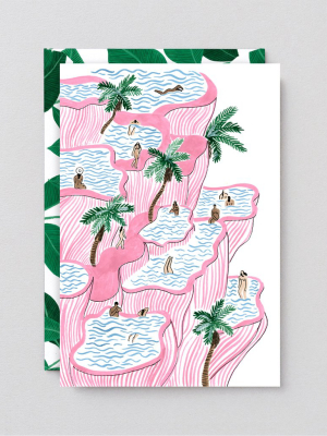 Pamukkale Art Card