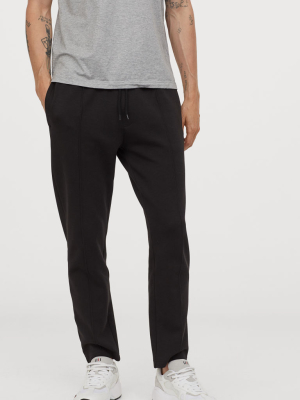 Cropped Regular Fit Sweatpants