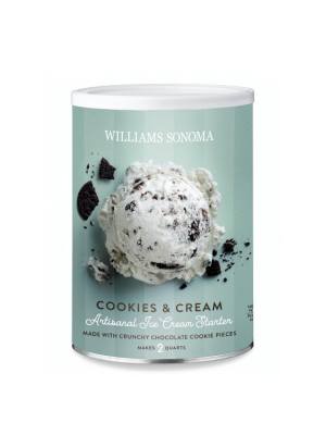 Williams Sonoma Ice Cream Starter, Cookies & Cream