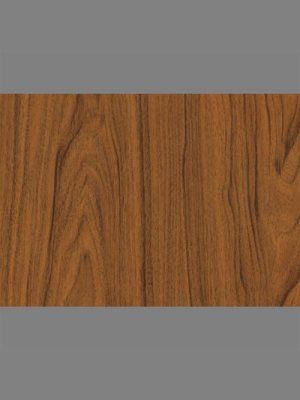 Medium Walnut Self-adhesive Wood Grain Contact Wallpaper By Burke Decor