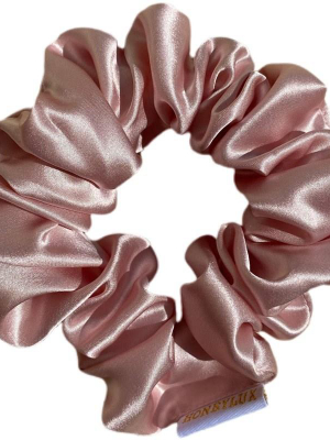 Premium Organic Silk Scrunchie - Pink