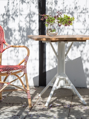 Nicole Square Cafe Table - Teak