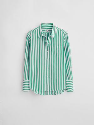 Wyatt Shirt In Bold Stripe