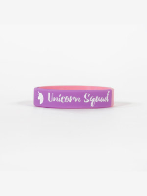 Unicorn Squad Girls Motivational Wristband