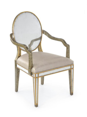 Églomisé Dining Armchair