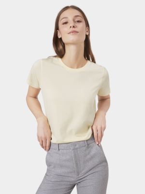 Women Light Organic Tee - Light Aqua