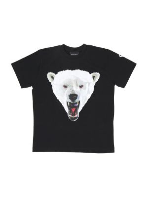 Marcelo Burlon County Of Milan Kids Wolf Printed T-shirt