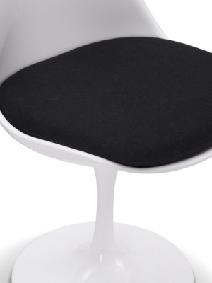 Tulip Chair - Tulip Side Chair, Black