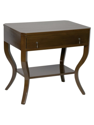 Noir Weldon Side Table