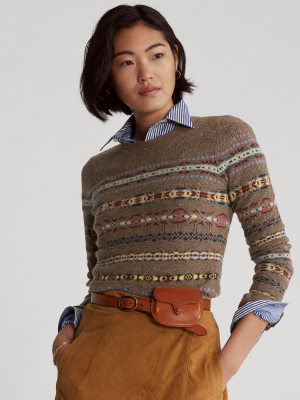 Fair Isle Crewneck Sweater