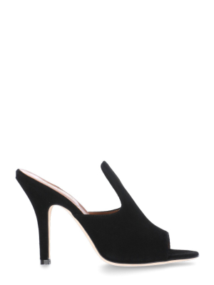 Paris Texas Open-toe Heeled Mules