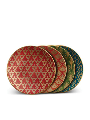 Fortuny Canape Plates, Set Of 4