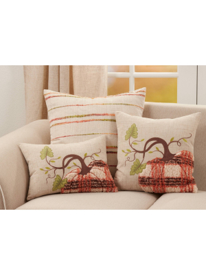 Pumpkin Throw Pillow Collection - Saro Lifestyle