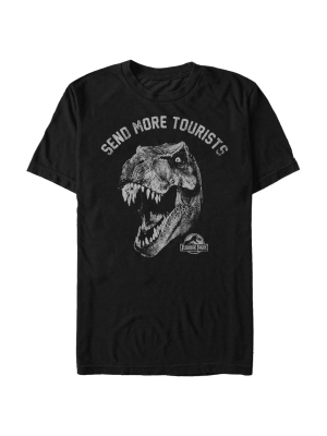 Men's Jurassic Park Send More Tourists T-shirt