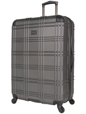 Nottingham 3-piece Embossed Hardside Luggage Set - Charcoal