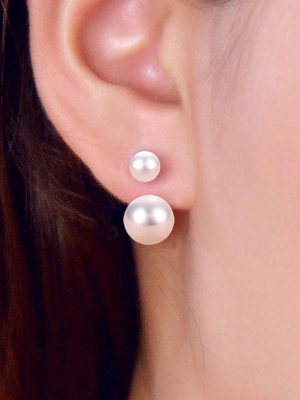 Lady Pearl & Child Earrings