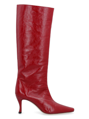 By Far Stevie Pointed Toe Knee-high Boots