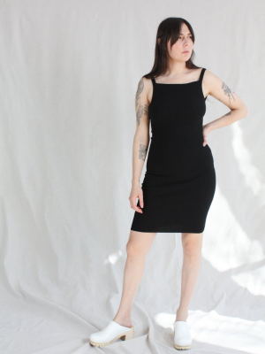 Nonna Slip Dress Onyx