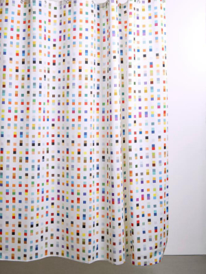 Coastal Artist Cotton Shower Curtain ( Waterproof ) By Matthew Korbel-bowers